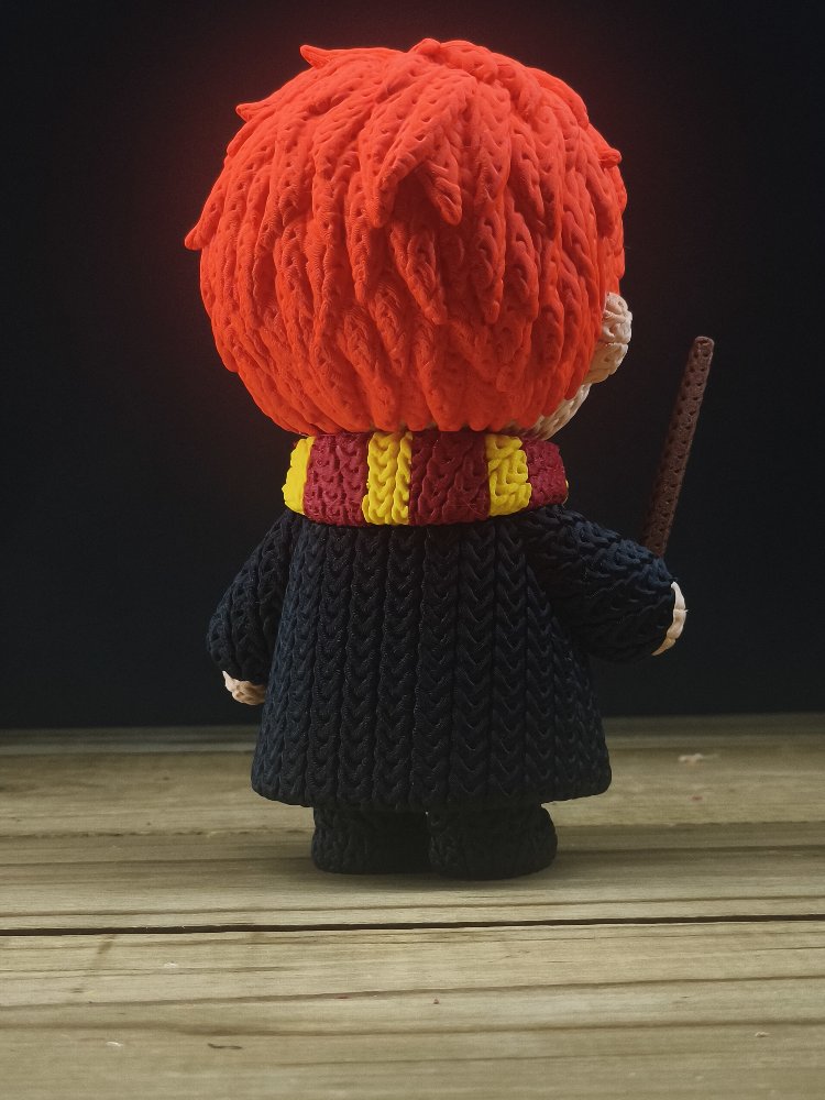 Ron Weasley Örgü Desenli Figür