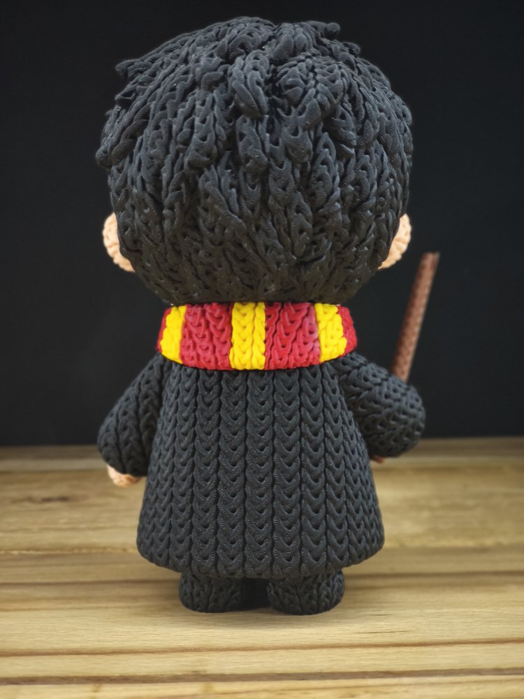 Harry Potter Örgü Desenli Figür