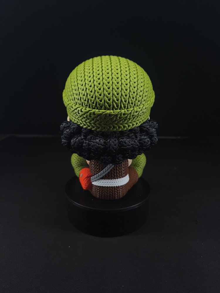 One Piece Örgü Desenli Usopp Figürü