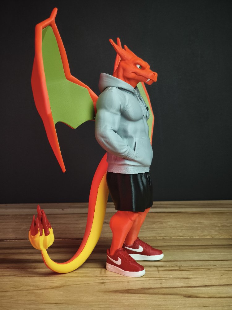 Charizard Urban (Sokak Stili) Kapüşonlu Özel Tasarım

