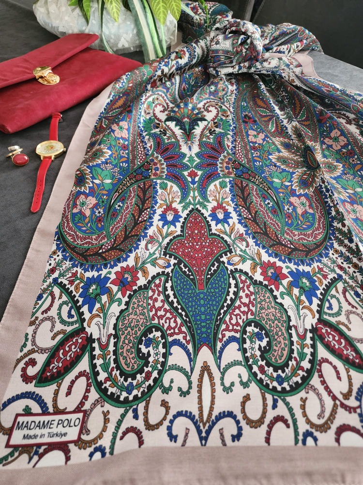 Madame Polo Noura Soft Pamuk Şal