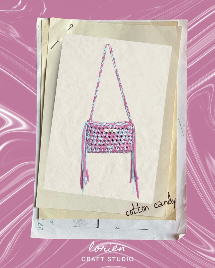 Cotton Candy Mini Bag