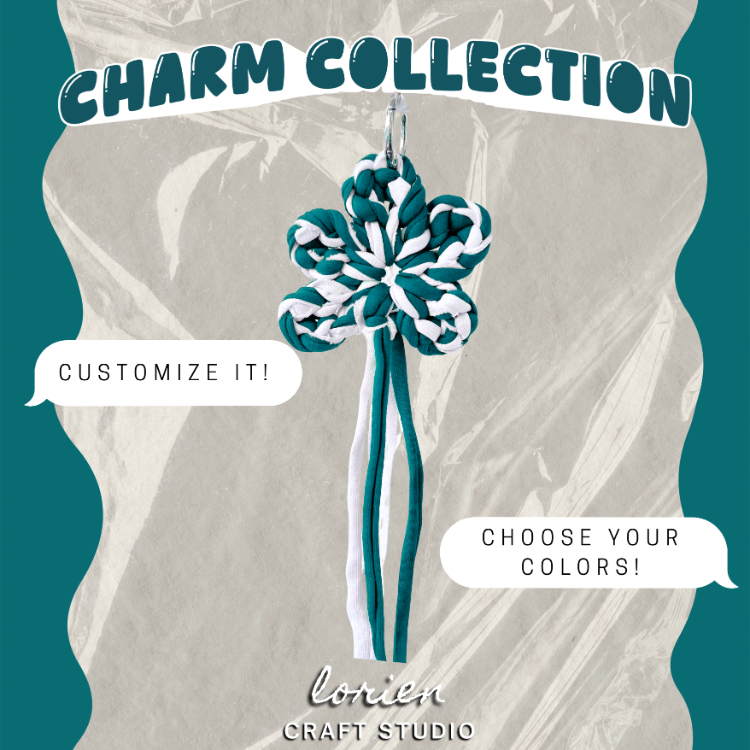 Yıldız Çiçek Charm