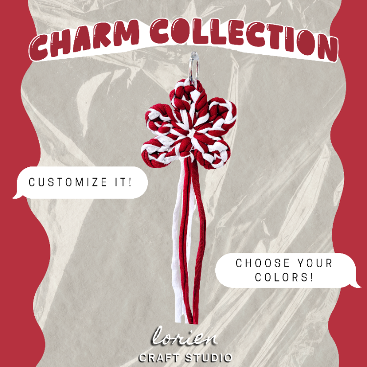 Yıldız Çiçek Charm