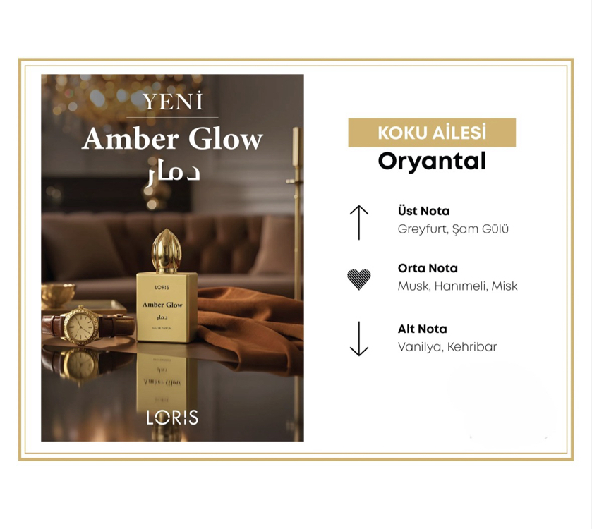 Dmar Amber Glow Parfüm 50 ML