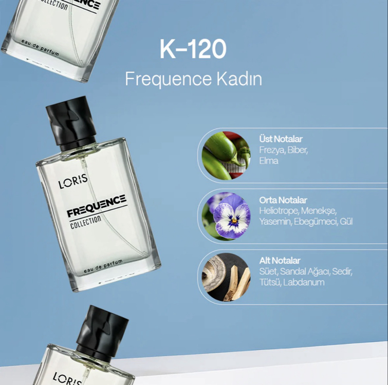K120 For Women Eau De Parfum 50 ML.