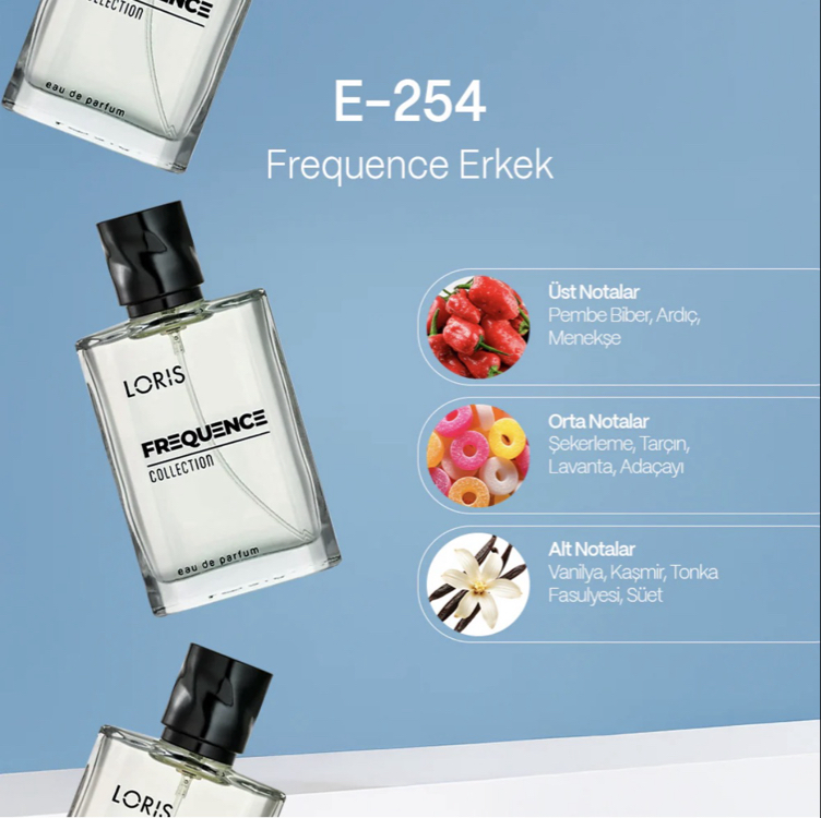 E254 Frequence Erkek Parfüm 50 ML