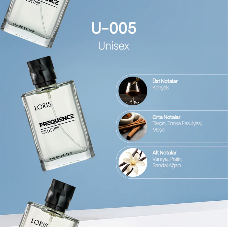 U05 Frequence Unisex Parfüm 50 ML