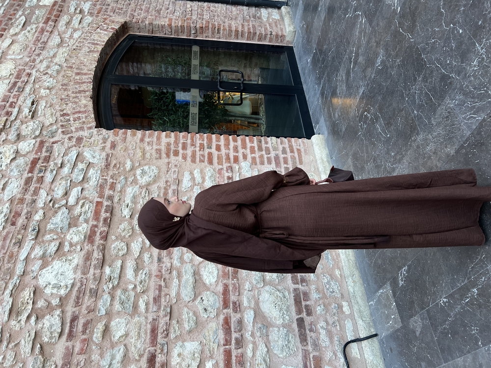 Brown Linen dress