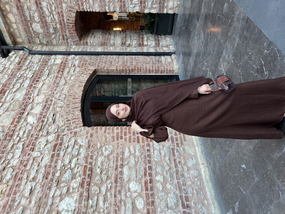 Brown Linen dress