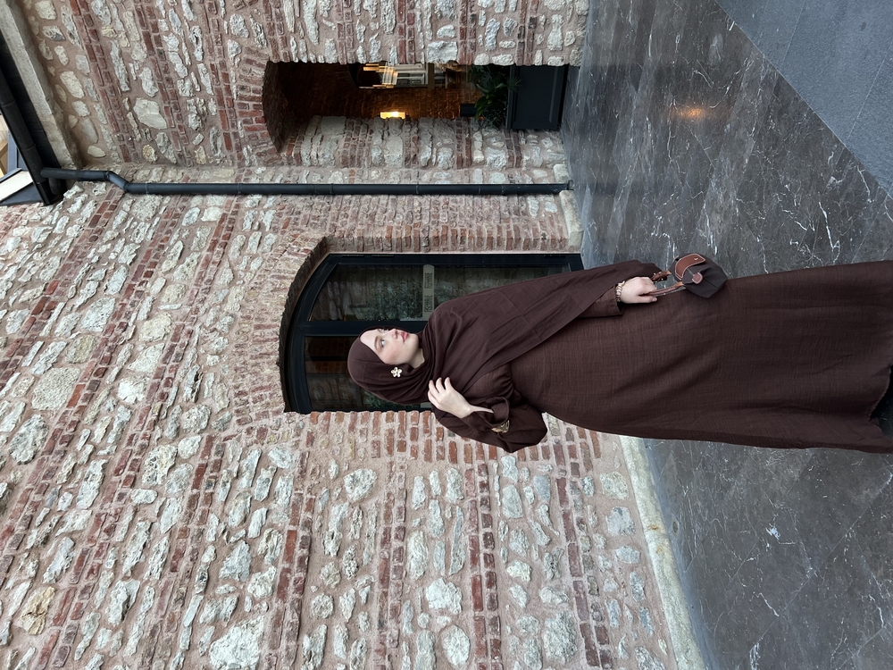 Brown Linen dress