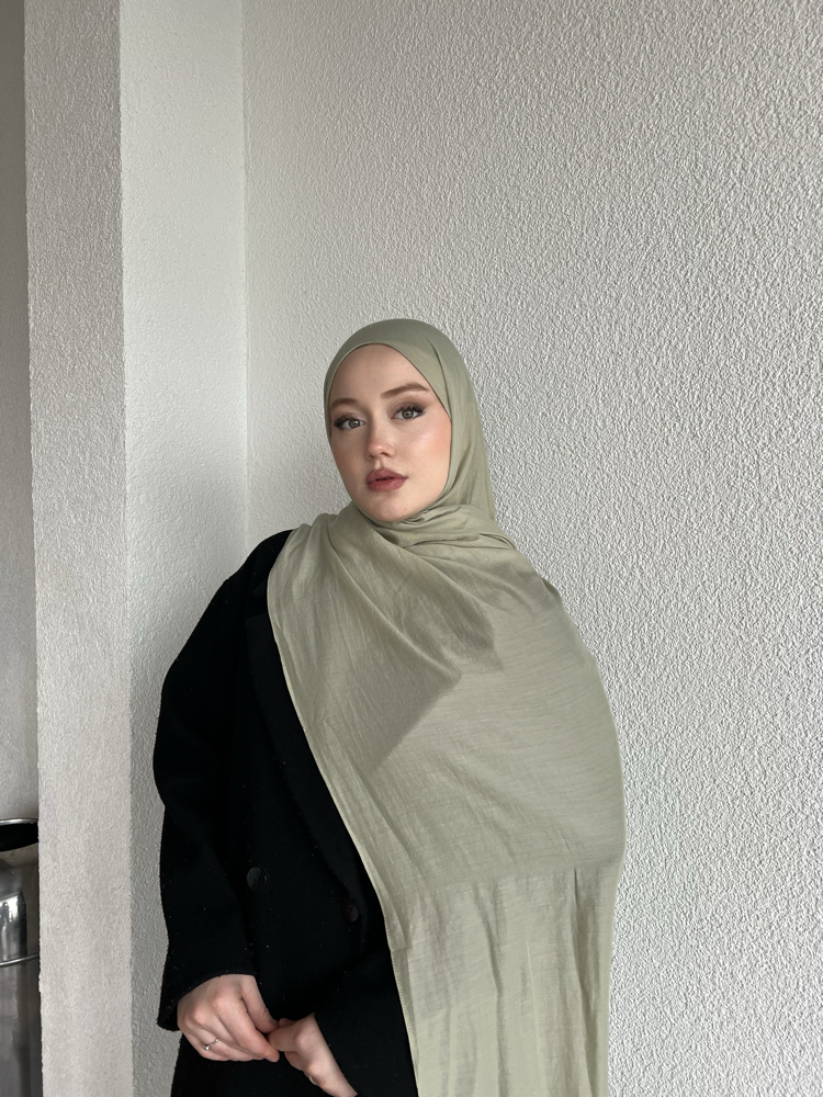 Su yeşili rami şal