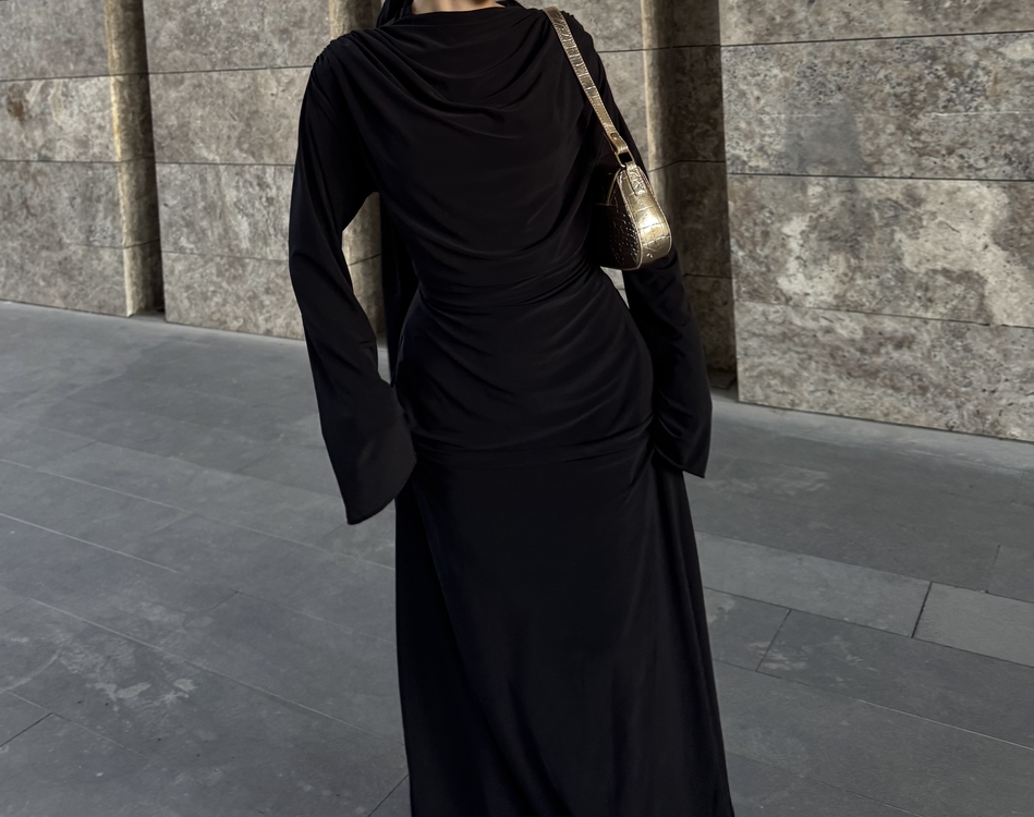 Black cherry dress