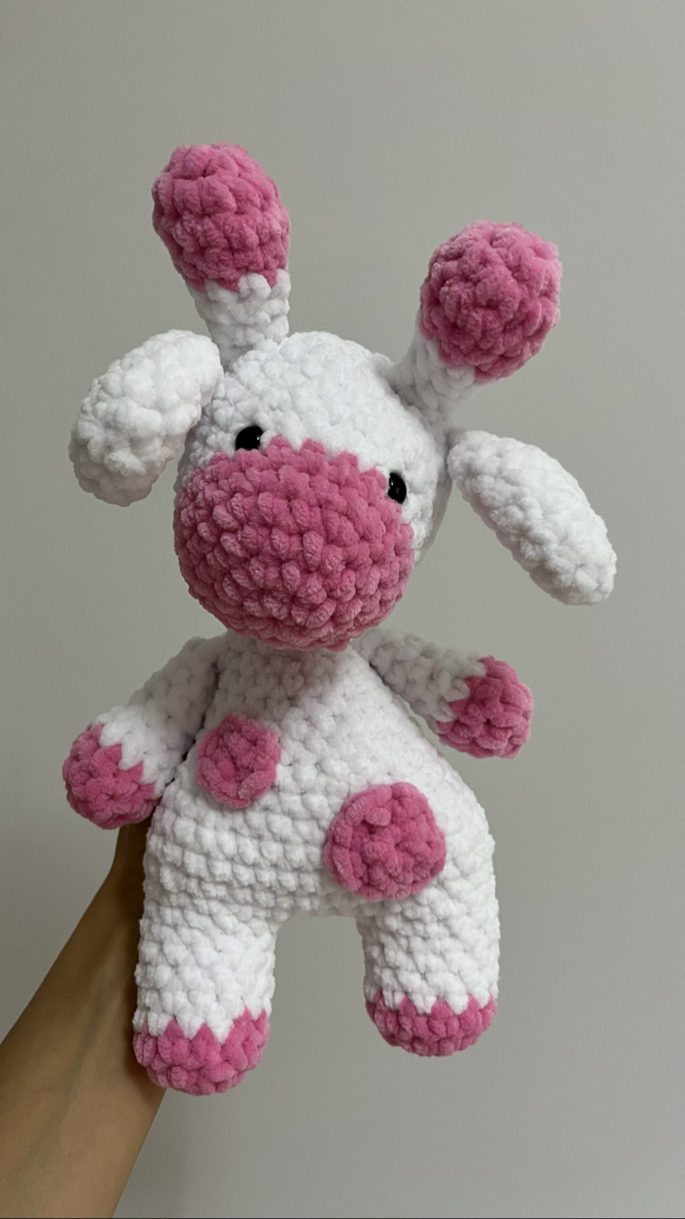 Amigurumi örgü zürafa