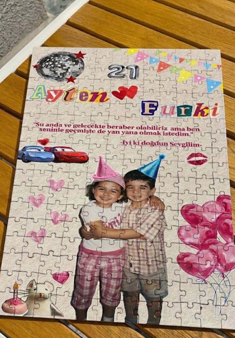 Kişiye Özel Fotoğraflı Yapboz 99Parça
