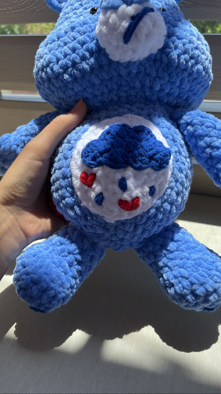 Amigurumi sevimli ayıcıklar-mavi