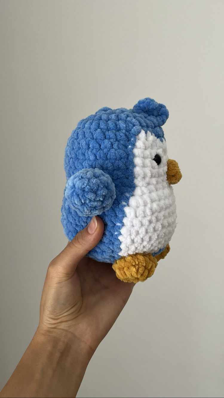Amigurumi örgü penguen 