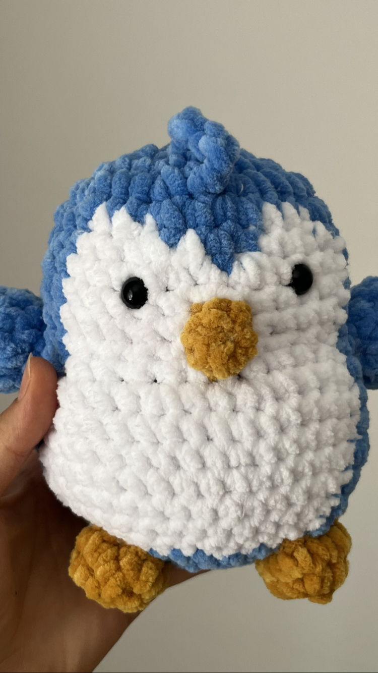 Amigurumi örgü penguen 