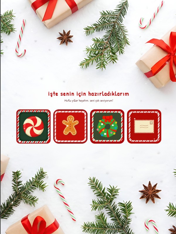 Yeni Yıl Sevgiliye Hediye