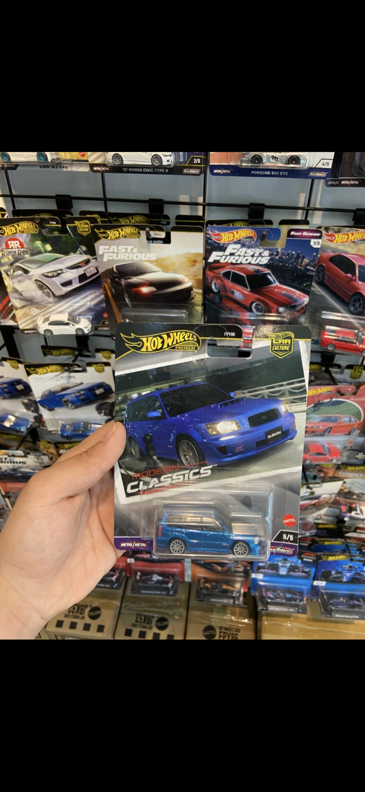 Hot Wheels Premium Subaru