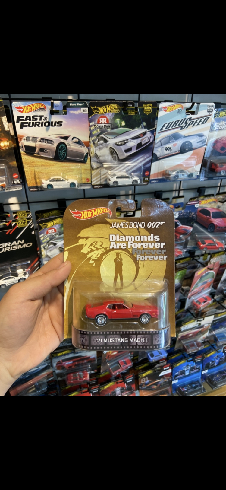 Hot Wheels Premium Mustang Retro