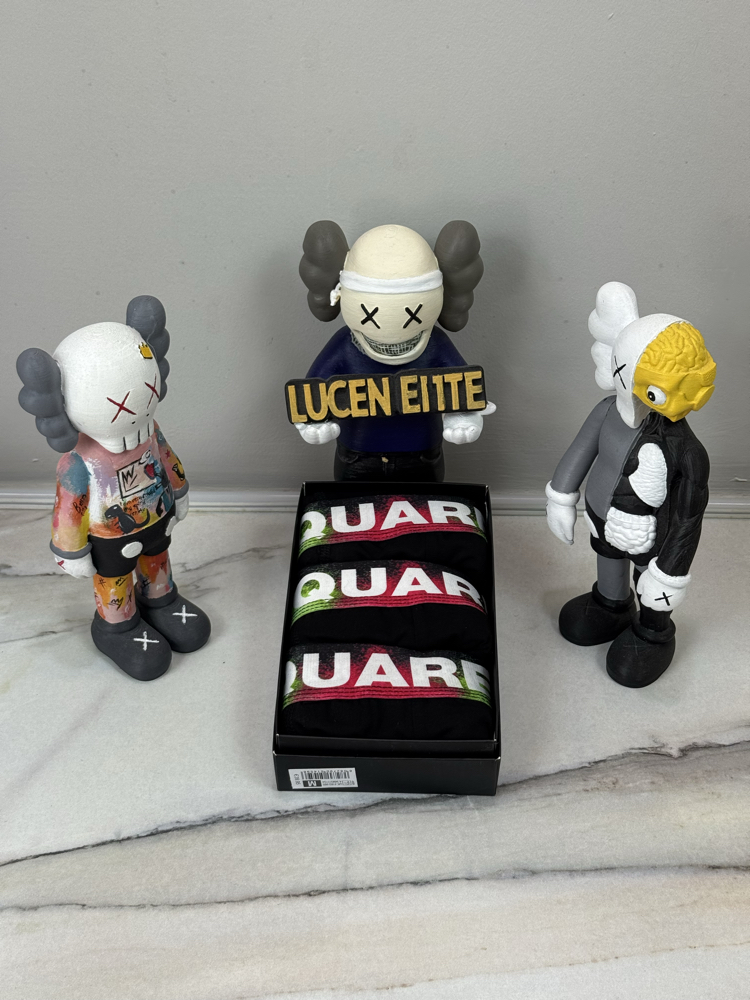 DSQ Premium 3'lü Boxer