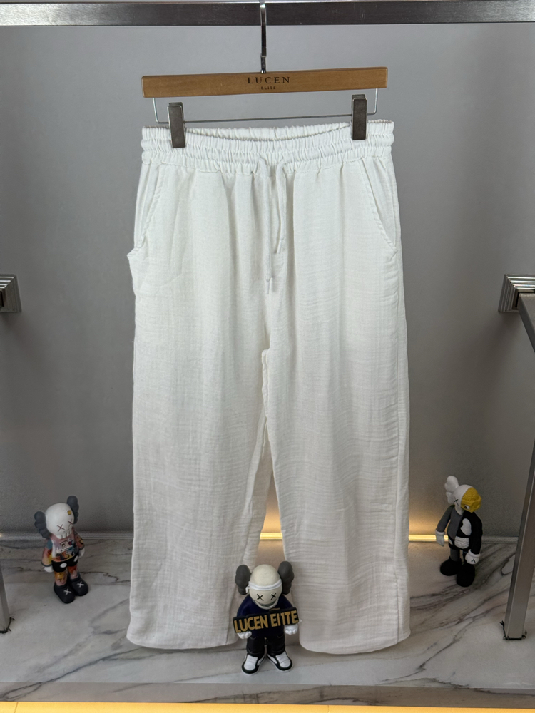 Keten Pantolon (Beyaz)