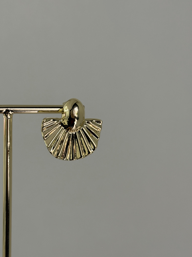 Xuping Yelpaze Küpe | 14k Gold