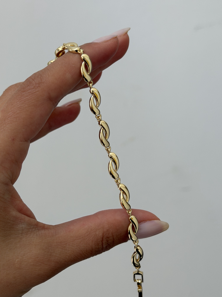 Premium Seri Vintage Damla Bileklik | Gold