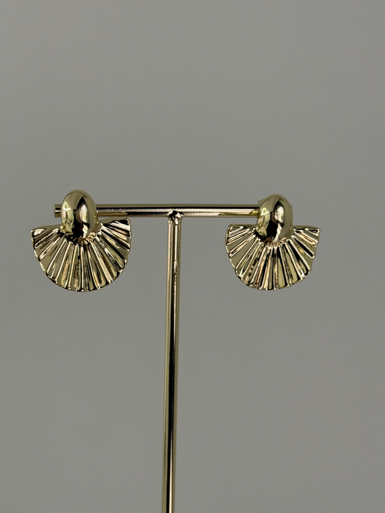 Xuping Yelpaze Küpe | 14k Gold