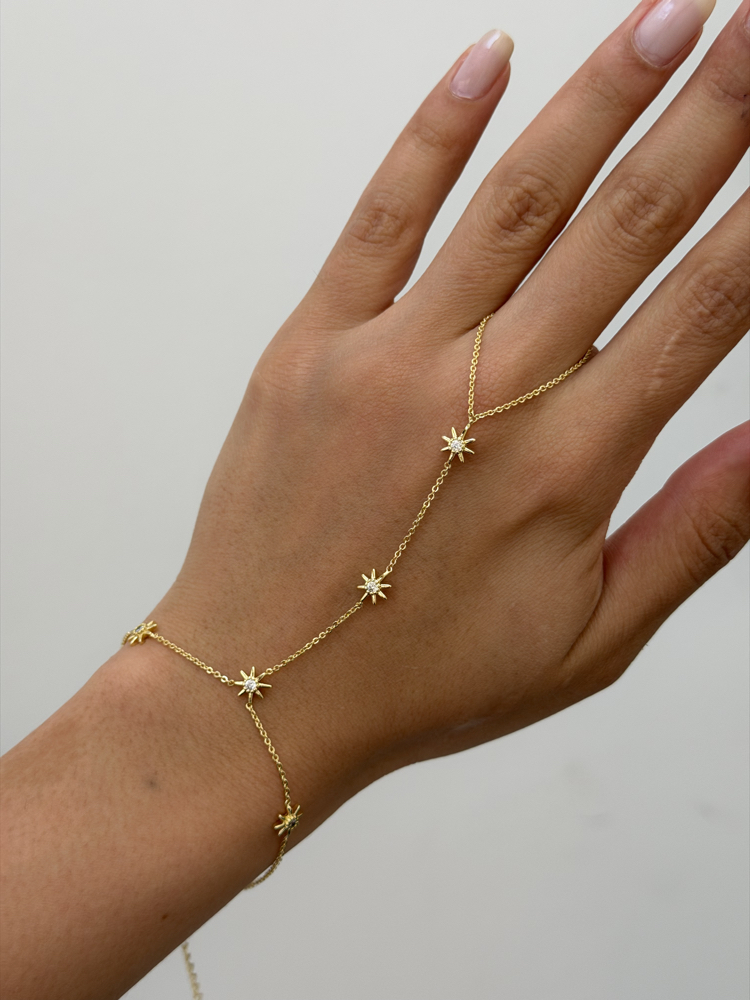 Premium Series Üçlü Minimal Kutup Yıldızı Şahmeran | Gold