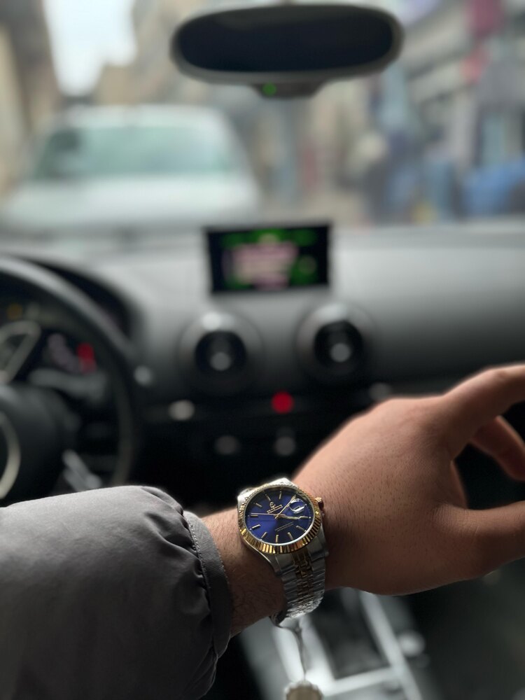 Marka Model Lacivert Kadranlı Çelik Erkek Saat
