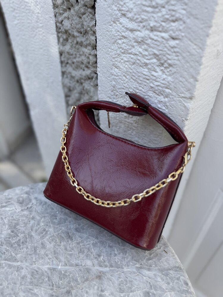 Cosy | Bordo El ve Omuz Çanta