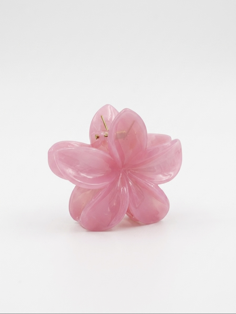 Pembe Lotus Saç Tokası