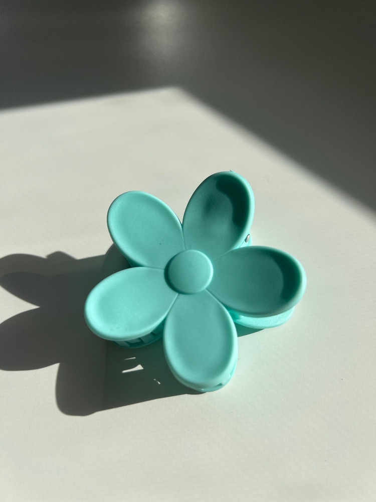 Baby Blue Flower Clips Saç Tokası