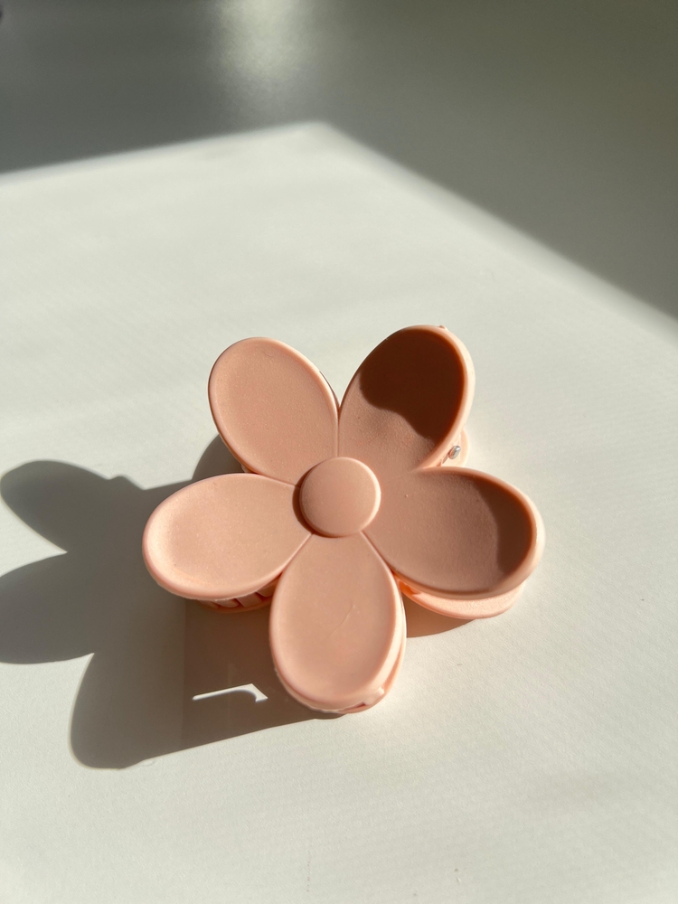 Pudra Flower Clips Saç Tokası