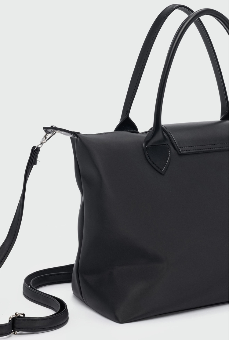 Kadın Katlanabilir Su Geçirmez Shopper Tote Çanta – Mini Cüzdanlı 