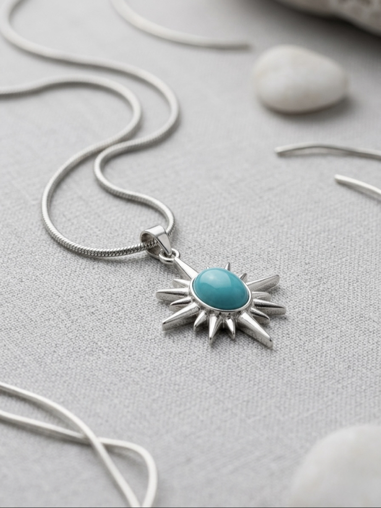 Çelik | Silver Sirius Kolye