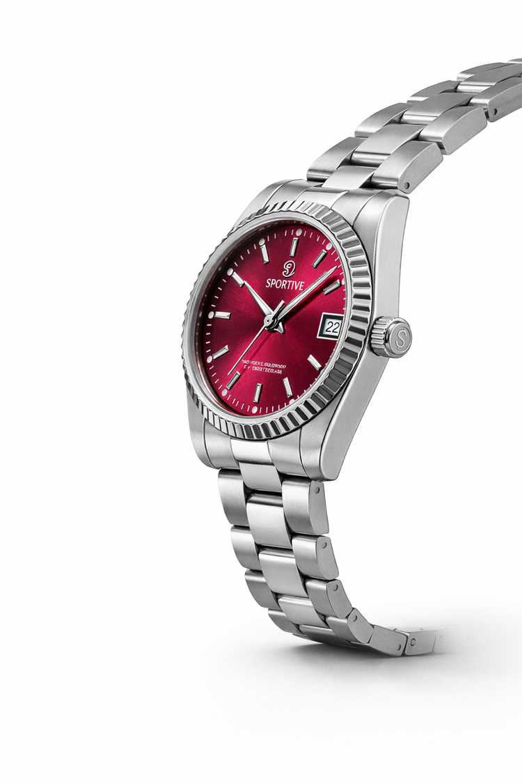 Marka Model Bordo Kadranlı Çelik Kadın Saat