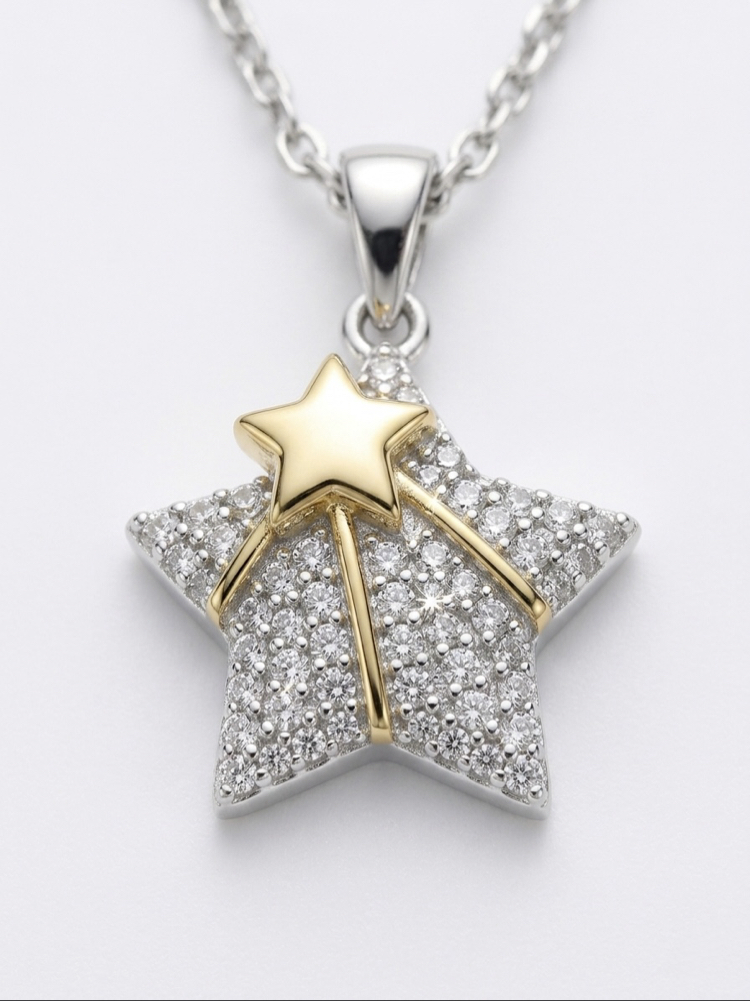 Çelik | Shiny Star Kolye