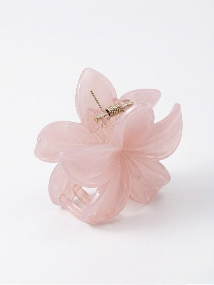 Soft Pembe Lotus Saç Tokası