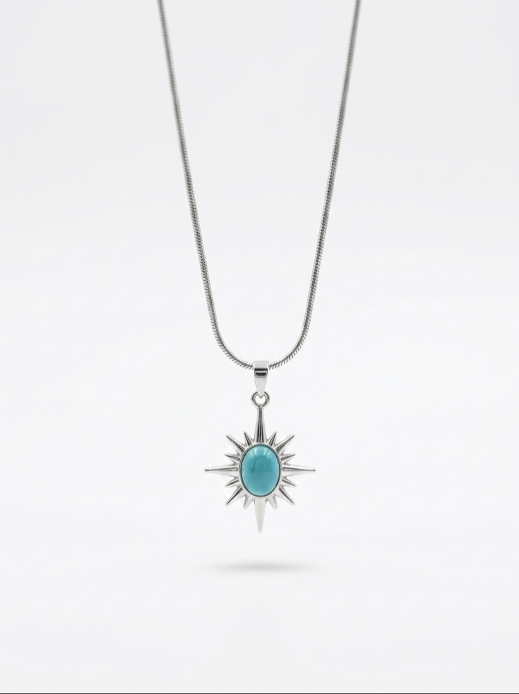 Çelik | Silver Sirius Kolye