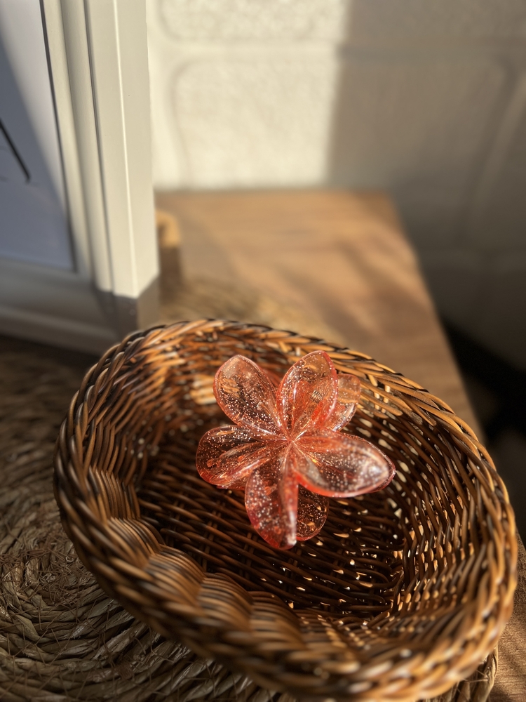 Simli Lotus Saç Tokası