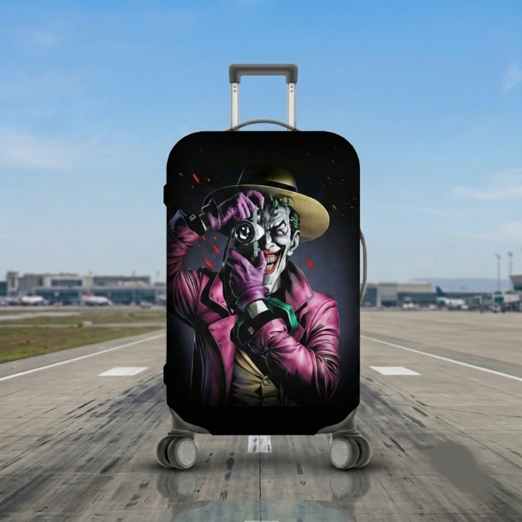 ✈️ LUGGIACASE Premium Joker Karakter Tasarımlı Valiz Koruyucu Kılıf