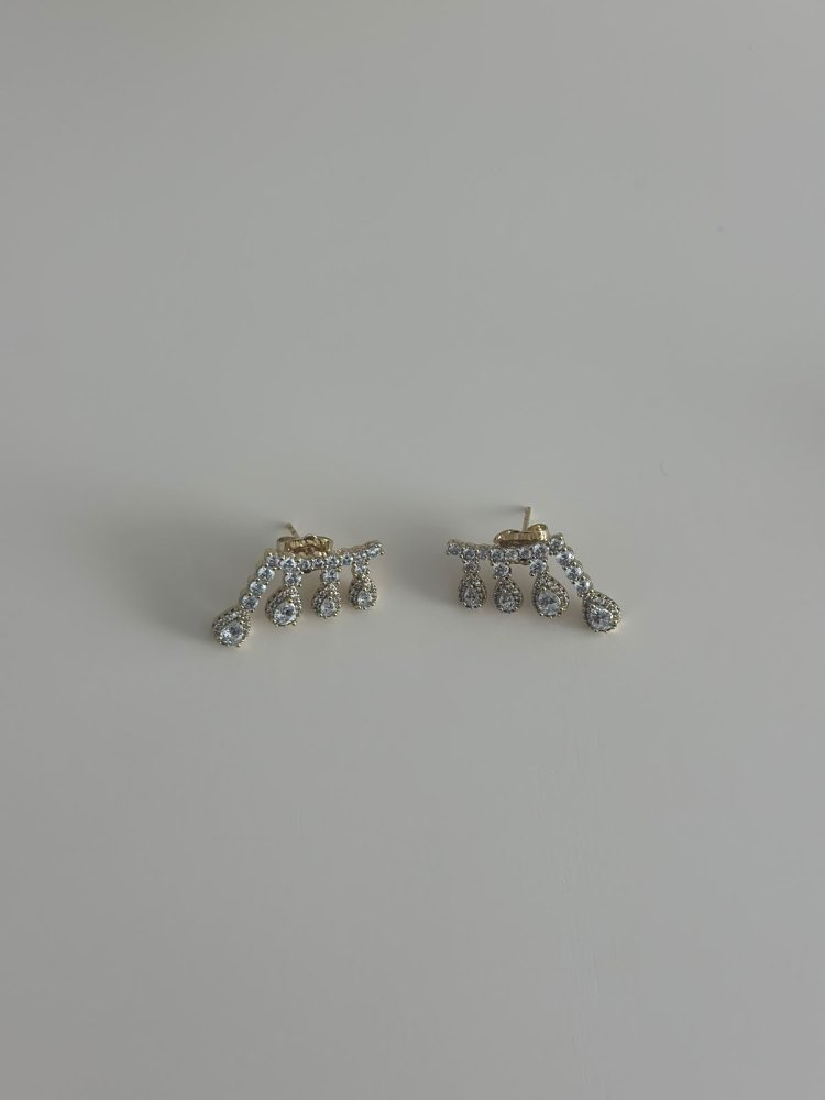 Xuping 14K Taşlı Küpe