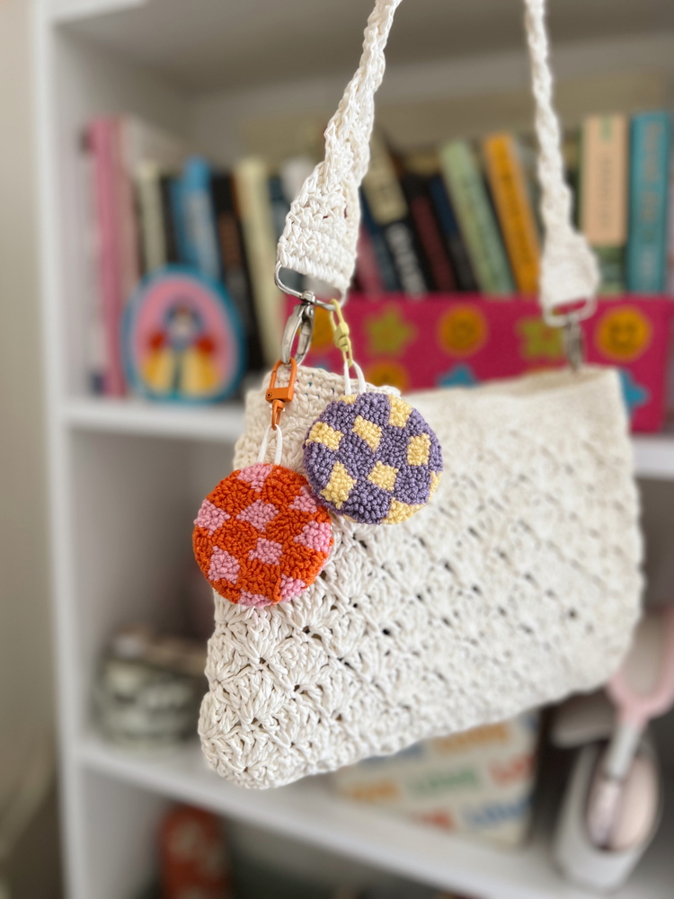Damalı Anahtarlık&Charm