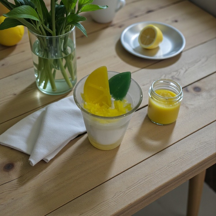 Limon Bahçesi – El Yapımı Doğal Mum