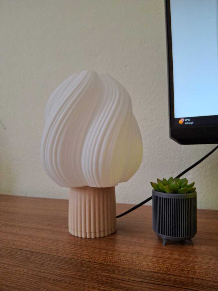 3D Baskı IceCream Masa Lambası