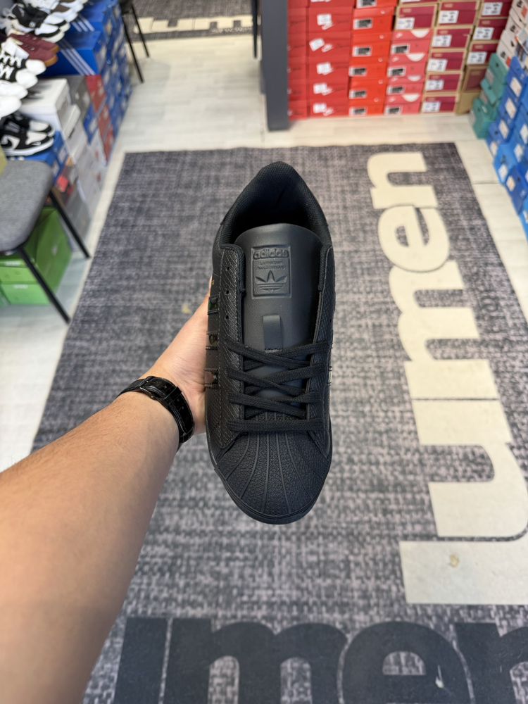 Adidas Superstar Parlak Siyah