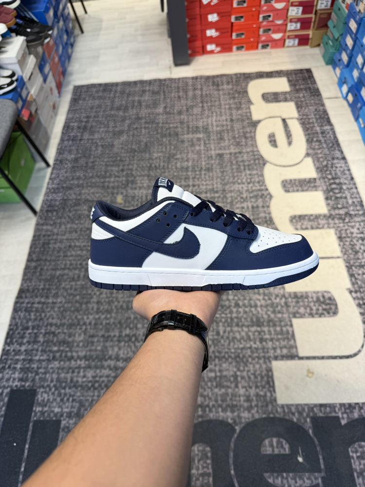 Nike Dunk Low Lacivert Beyaz